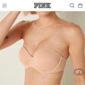 Victorias Secret WEAR EVERYWHERE STRAPLESS PUSH-UP BRA